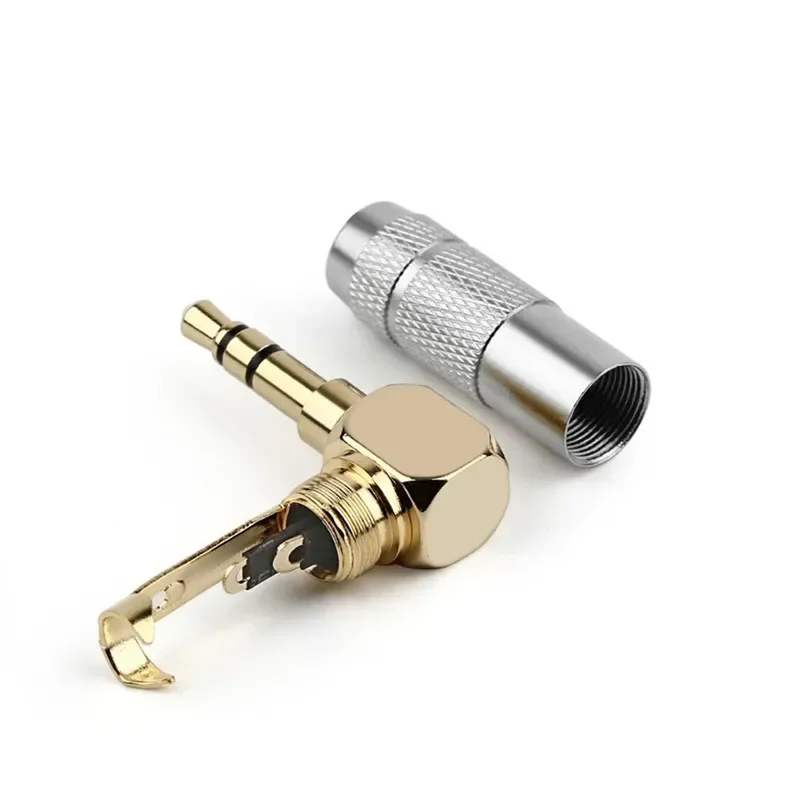 Jack 3,5 MM 90 Derajat 1/8' 3  - Audiophile Headphone Wired ulasan dan harga