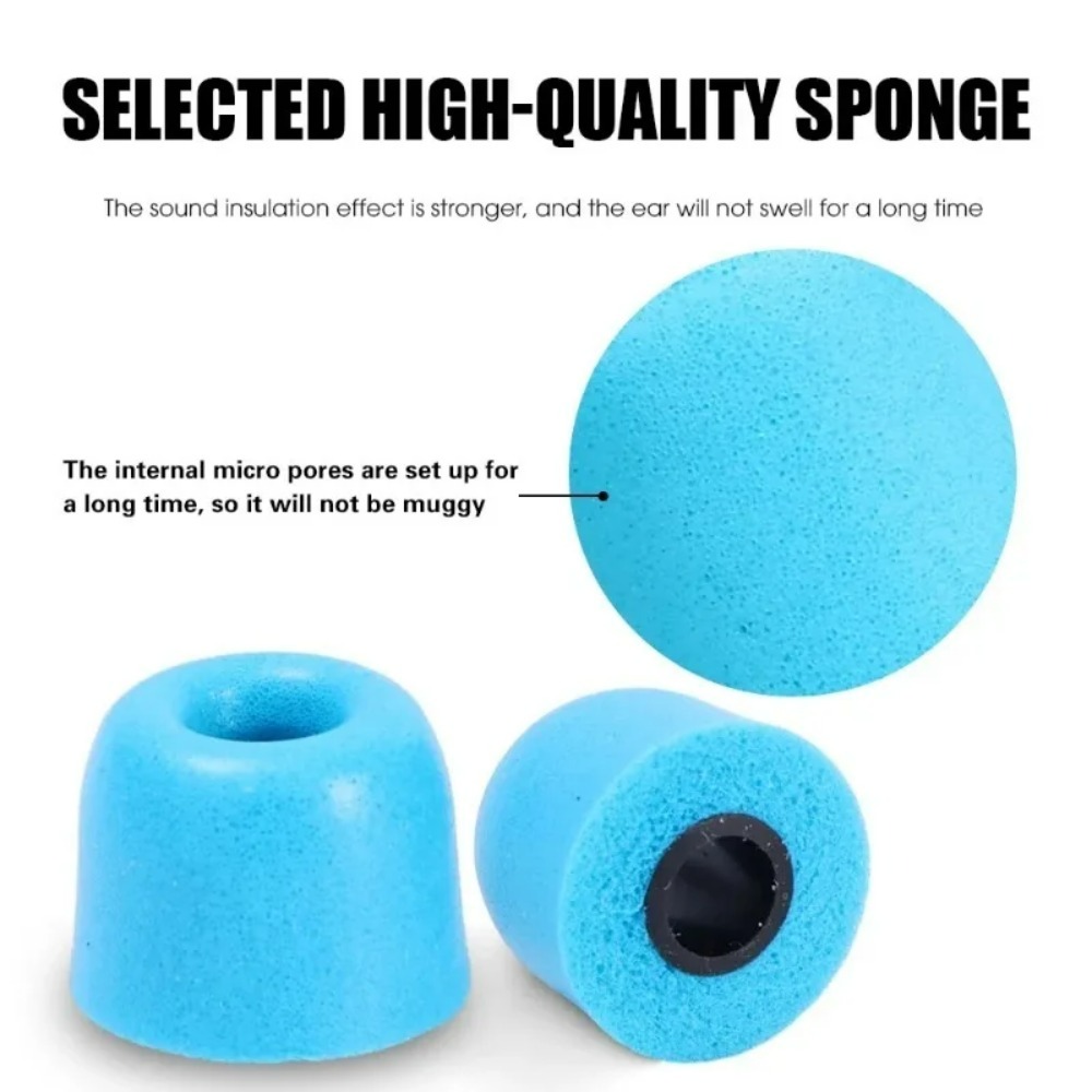 6-1 Pasang S/M/L Earbud Busa M - Earphone Foam Tip ulasan dan harga