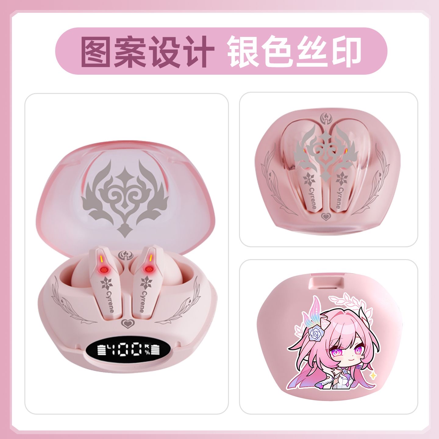 Cyrene Honkai: Earphone Blueto - Bluetooth Headset On Ear ulasan dan harga