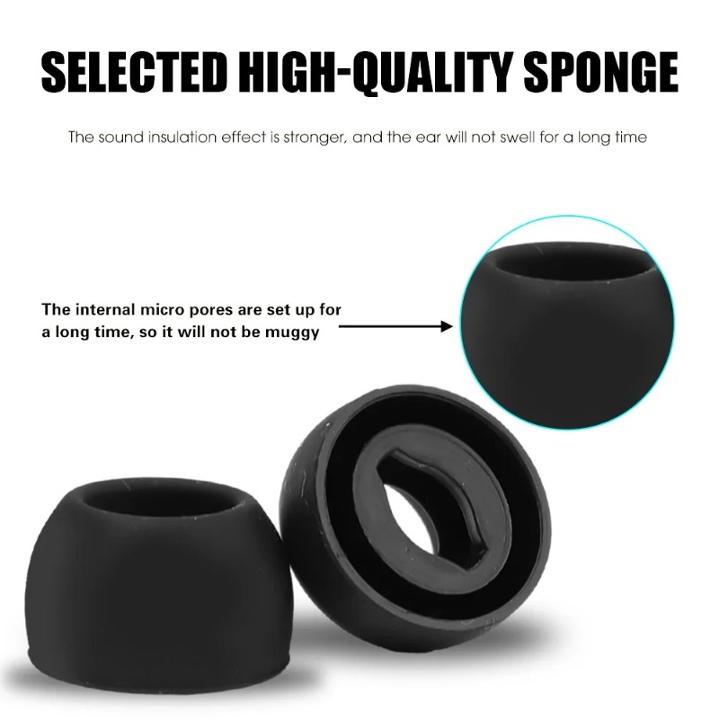 Sumbat telinga silikon Samsung - Earphone Foam Tip ulasan dan harga