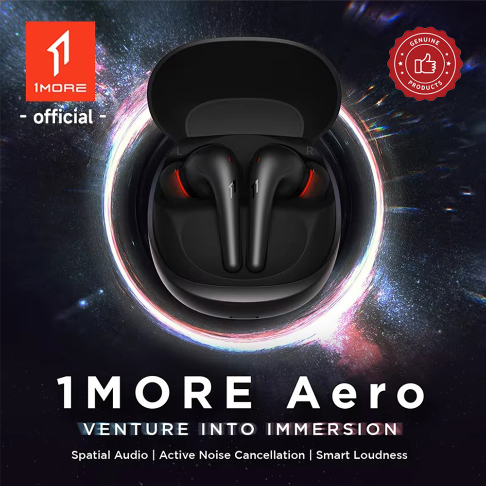 1MORE Aero Ear Buds Peredam Ke - Bluetooth Headset On Ear ulasan dan harga